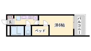 大久保駅 徒歩13分 3階の物件間取画像